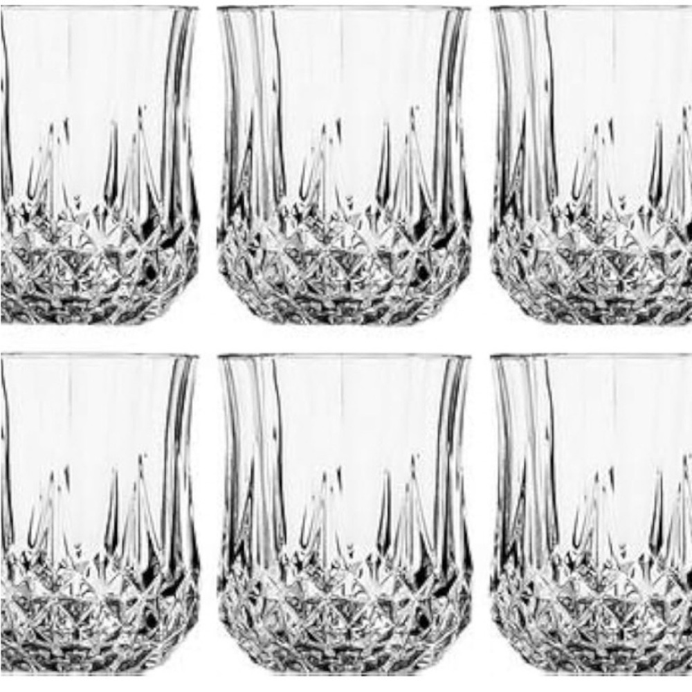 Longchamp one and a half ounce crystal glasses - Picture 2 of 8